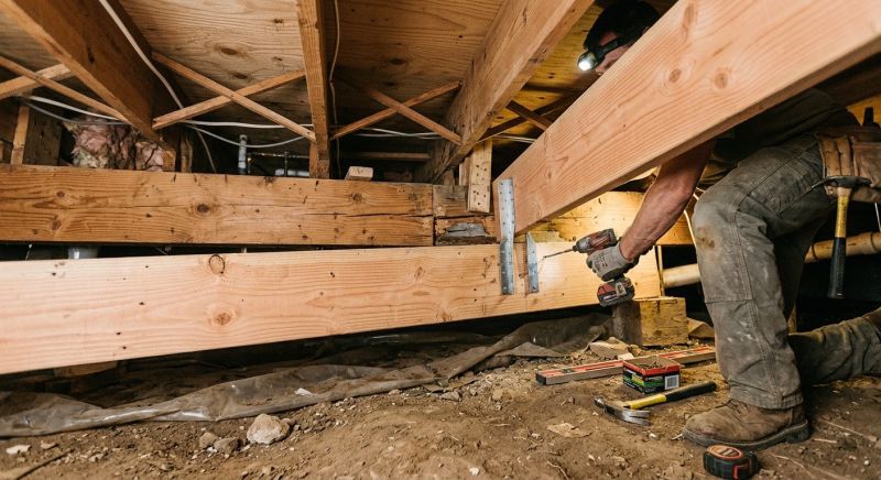 Ceiling Joist Repair in Conroe, TX