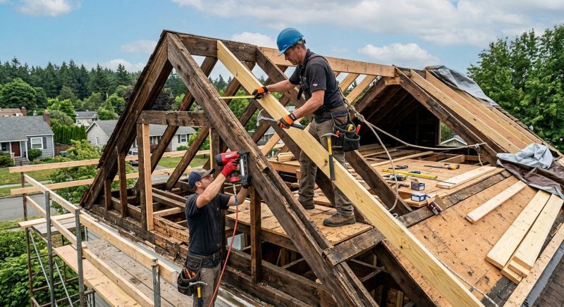 Damaged Framing Replacement in Kansas City, KS