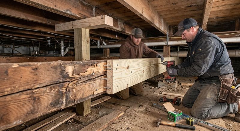 Support Column Repair in Kansas City, KS